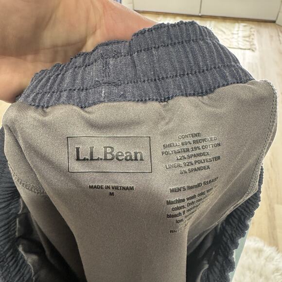 L.L.Bean Men's All-Adventure Swim Shorts Medium Blue - Picture 4 of 4